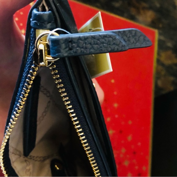 Michael Kors Jet Set Charm, Small Slim Line Card Case Key Chain, Leather, NWT - Picture 7 of 13